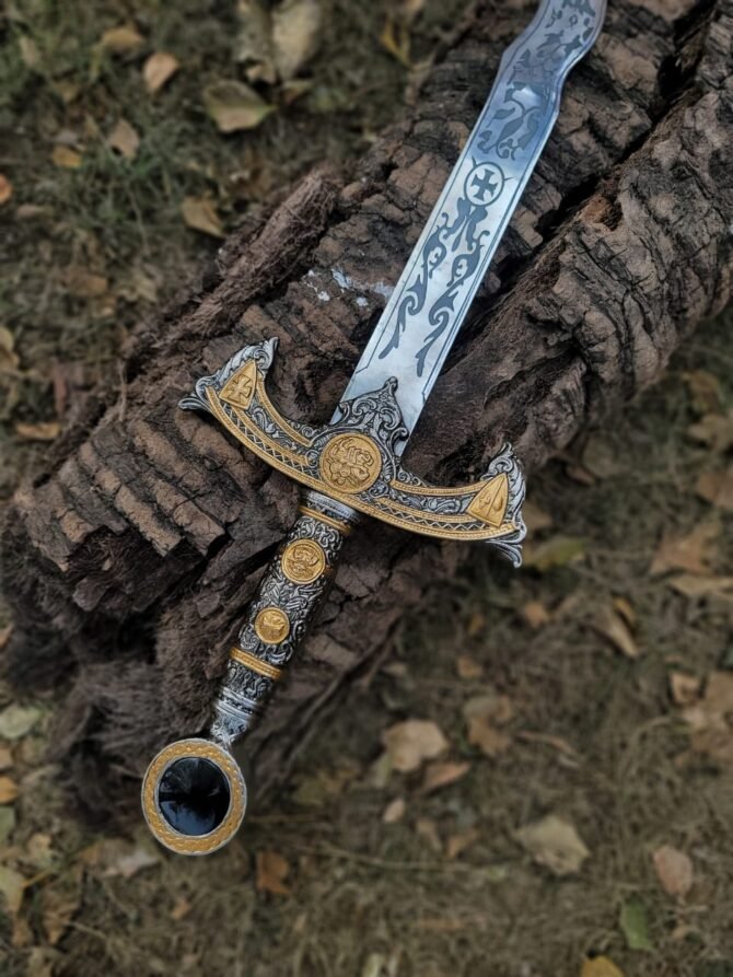 Once Upon A Time Movie Sword Emma Swan Steel Sword - Image 6