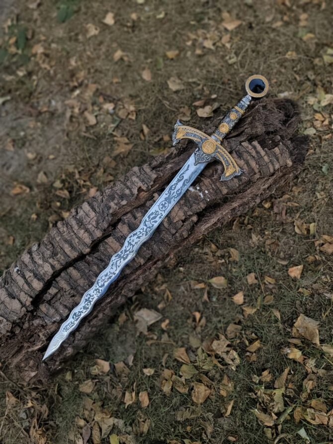 Once Upon A Time Movie Sword Emma Swan Steel Sword - Image 5