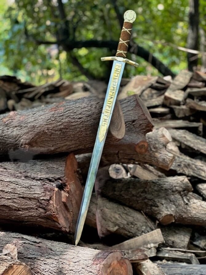 Merlin Excalibur Sword Knight Templar Sword