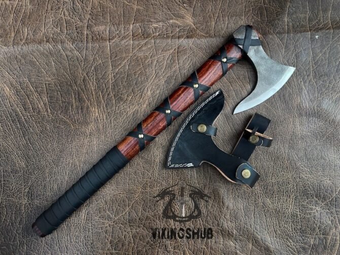 Custom Handmade RAGNAR'S Viking Axe