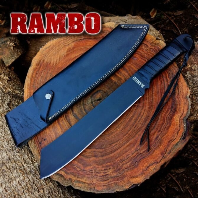 Rambo IV Machete: Handmade John Rambo Movie Replica Knife