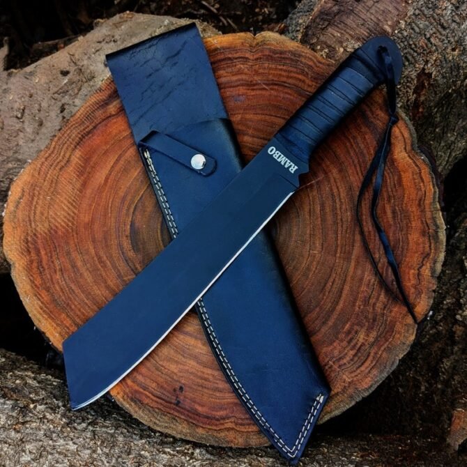 Rambo IV Machete: Handmade John Rambo Movie Replica Knife