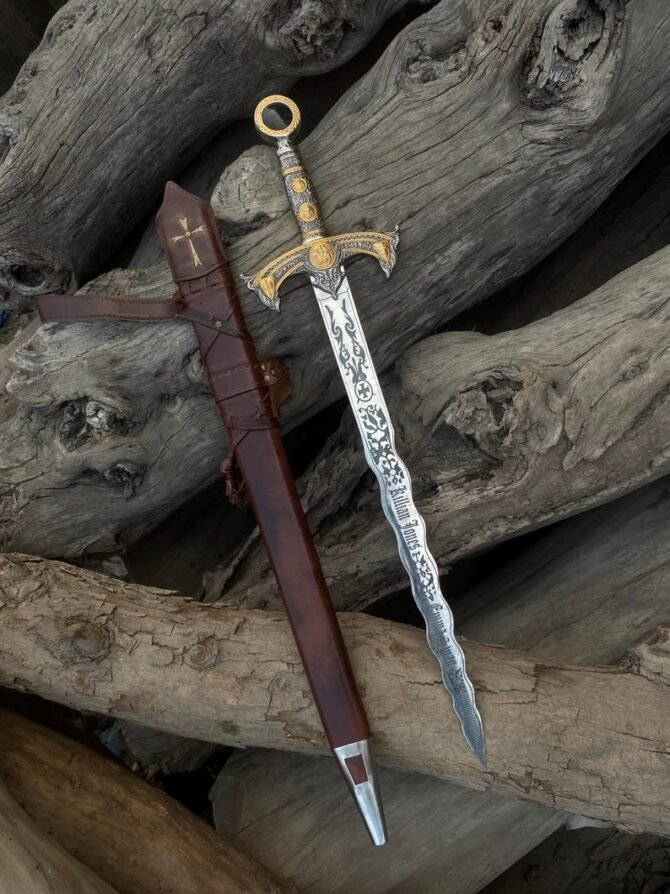 Once Upon A Time Movie Sword Emma Swan Steel Sword - Image 7