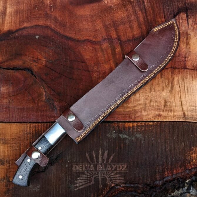 Handmade Machete: Premium Blade With Densified Wood Handle | Machete - Image 2
