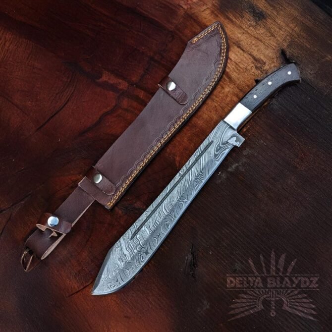 Handmade Machete: Premium Blade With Densified Wood Handle | Machete - Image 4
