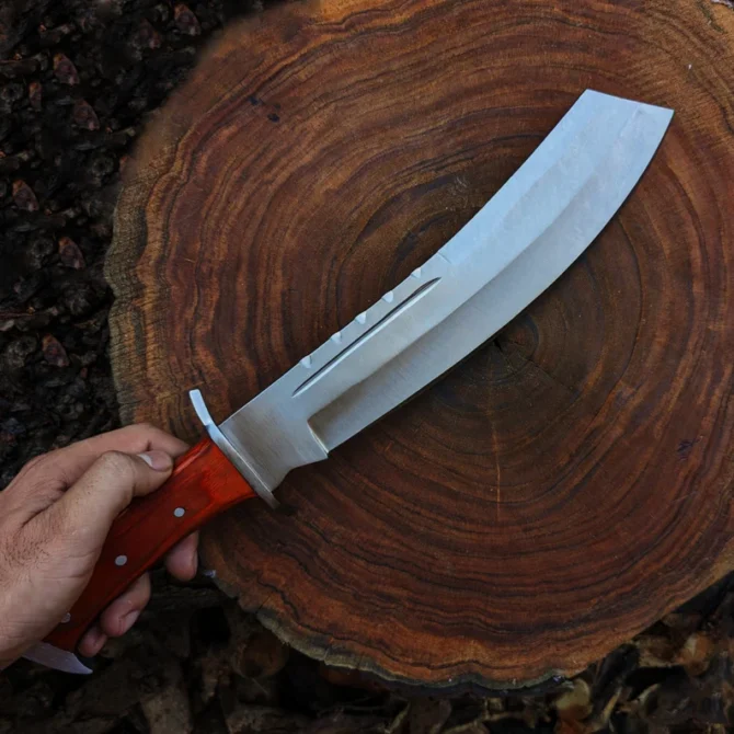 Rambo Machete: Handmade Stainless Steel Movie Replica Knife - Image 3